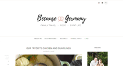 Desktop Screenshot of becausegermany.com